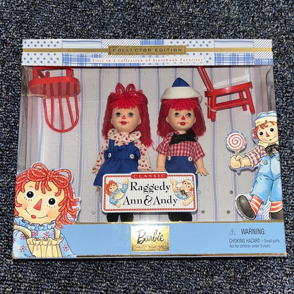 Raggedy Ann and Andy collectors dolls Barbie - Picture 1 of 4